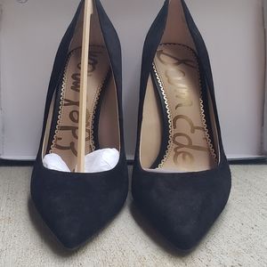 Sam Edelman Black Suede Hazel Pumps Danna